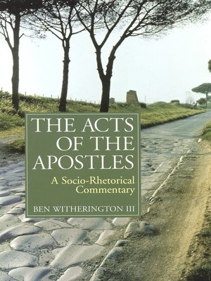 cover image of The Acts of the Apostles
